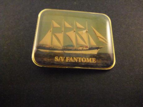 Fantome stagzeilschoener Windjammer vlaggenschip van de vloot